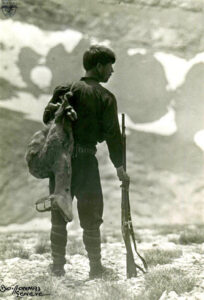 Christos Kakalos hunts for game