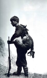 Christos Kakalos hunts for game