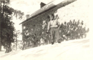 Spilios Agapitos Refuge in Winter, Early Years