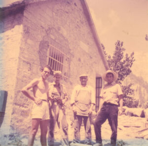 Builders of Spilios Agapitos Refuge on Mount Olympus