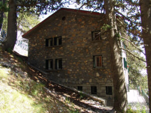 Stone Building at Spilios Agapitos Refuge, Mount Olympus