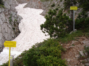 Kofto Junction on the E4 Trail, Mount Olympus