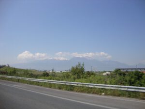 Mount Olympus Viewed from the Pieria Plain
