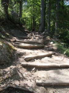 E4 Trail Climbing from Prionia to Spilios Agapitos Refuge