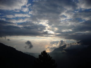 Sunrise Above the Clouds, Mount Olympus