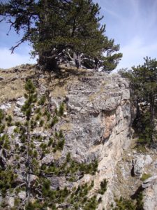 Rocky Ridge Above the Petrostrouga Trail, Mount Olympus