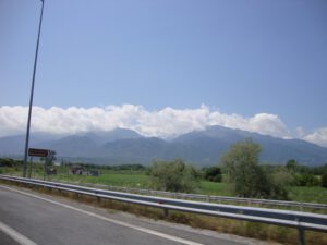 Mount Olympus Viewed from the Pieria Plain