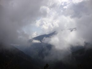 Clouds Gathering Over Mount Olympus