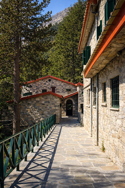 Walkway Between Main Building and Kostas Zolotas Wing