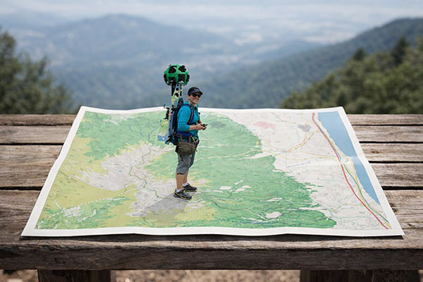 Google Street View-Punkte