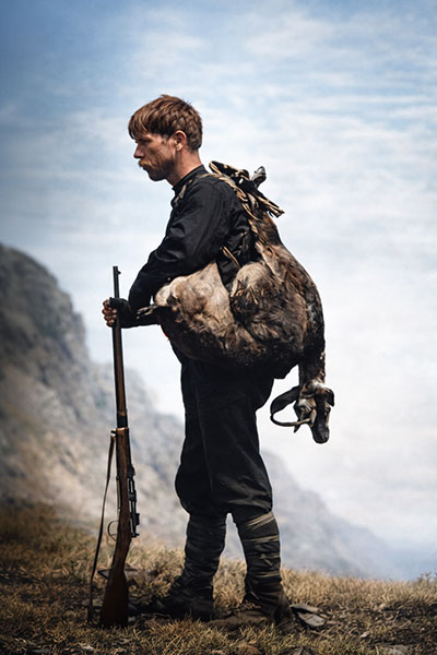 Christos Kakalos hunts for game