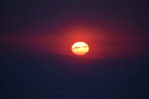 Sunrise Over the Aegean from Mount Olympus