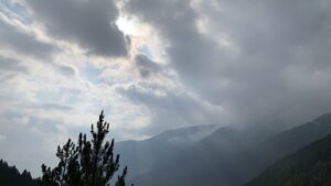 Storm Clouds Over Mount Olympus